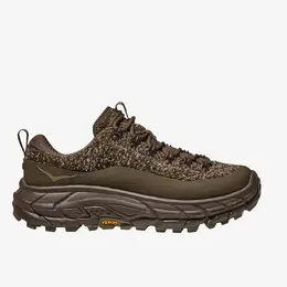 HOKA: Коричневые кроссовки 