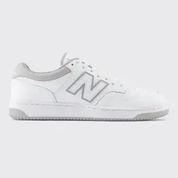 New Balance: Белые кроссовки 