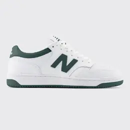 New Balance: Белые кроссовки 