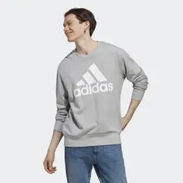 Adidas: Серая толстовка  Essentials