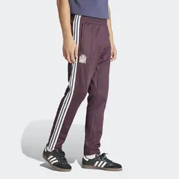 Adidas: Бордовые брюки  Beckenbauer