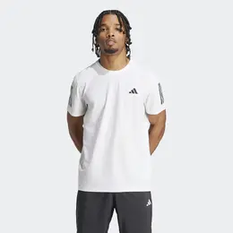 Adidas: Белая футболка 