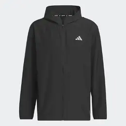Adidas: Чёрная куртка 