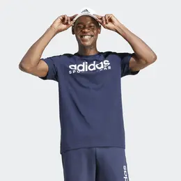 Adidas: Футболка с принтом 