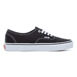 Vans: Чёрные кроссовки  Authentic