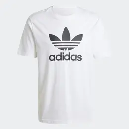 Adidas: Белая футболка  Originals
