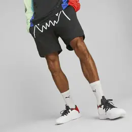 PUMA: Чёрные шорты 