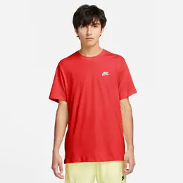 Nike: Красная футболка 