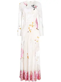 Temperley London: Расклешённое платье 