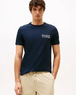 Tommy Hilfiger: Тёмная футболка 