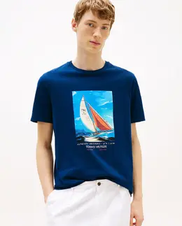 Tommy Hilfiger: Футболка с принтом 