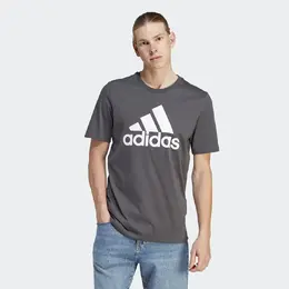 Adidas: Серая футболка  Essentials
