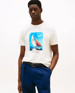 Tommy Hilfiger: Футболка с принтом 