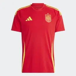 Adidas: Красная футболка 