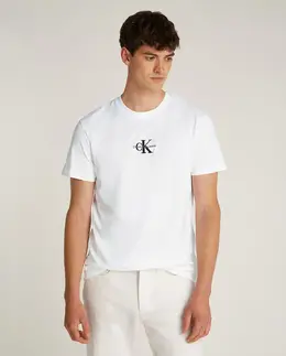 Calvin Klein Jeans: Белая футболка 