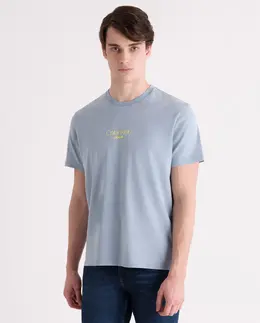 Calvin Klein Jeans: Синяя футболка 