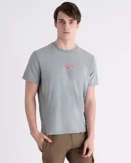 Calvin Klein Jeans: Зелёная футболка 