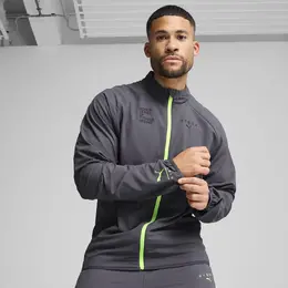 PUMA: Чёрная куртка 