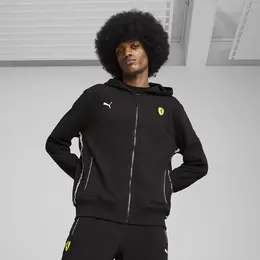 PUMA: Чёрная куртка  Ferrari