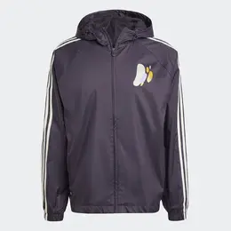 Adidas: Чёрная куртка  Madrid