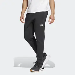 Adidas: Чёрные брюки 