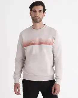Calvin Klein: Светлый свитшот 