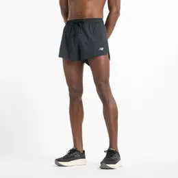 New Balance: Чёрные шорты 