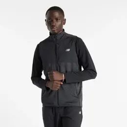 New Balance: Чёрный жилет 