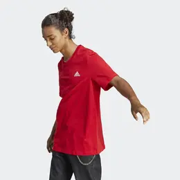 Adidas: Футболка  Essentials с вышивкой