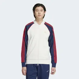 Adidas: Белая куртка  Adicolor Classics