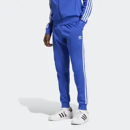 Adidas: Синие брюки  Adicolor Classics