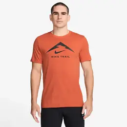 Nike: Оранжевая футболка  Dri FIT
