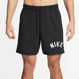 Nike: Чёрные шорты  Swoosh