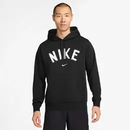 Nike: Чёрная толстовка  Swoosh