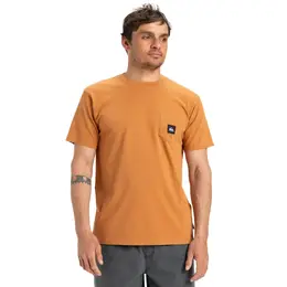Quiksilver: Коричневая футболка 