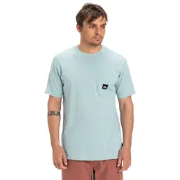 Quiksilver: Голубая футболка 
