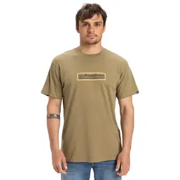 Quiksilver: Бежевая футболка 