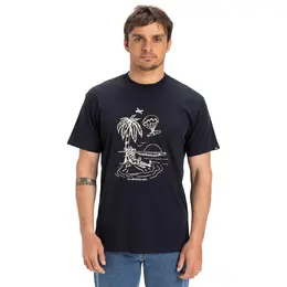 Quiksilver: Тёмная футболка 