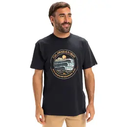 Quiksilver: Тёмная футболка 