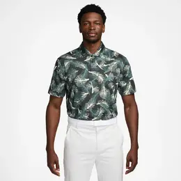 Nike: Зелёное поло  Dri FIT