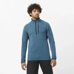 Salomon: Синяя толстовка 