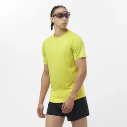 Salomon: Жёлтая футболка 