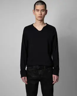 Zadig & Voltaire: Чёрная футболка  Tunisien