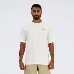 New Balance: Белая футболка 