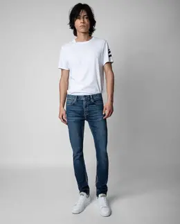 Zadig & Voltaire: Тёмные джинсы 