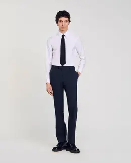 Sandro: Брюки из шерсти 