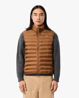 Lacoste: Коричневый жилет 