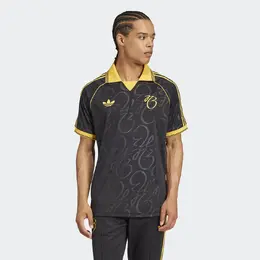 Adidas: Чёрная футболка 
