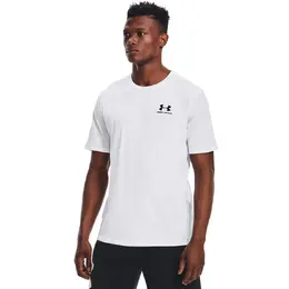 Under Armour: Белая футболка 
