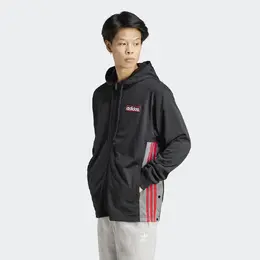 Adidas: Синяя куртка  Originals